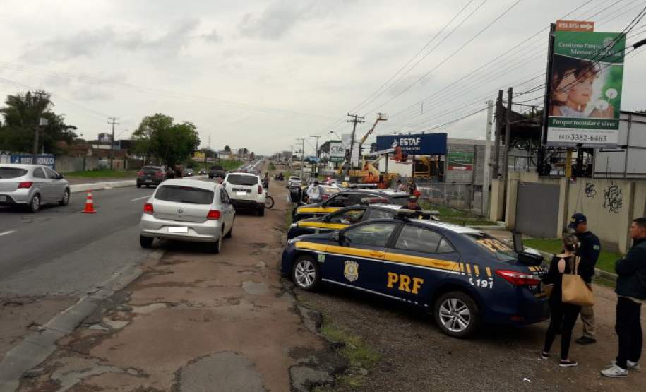 Defesa Civil auxilia em Blitz integrada na BR-376