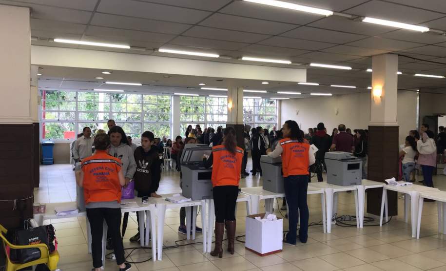 Coordenadoria Estadual de Proteção e Defesa Civil auxilia na 3ª Edição do Mutirão da Cidadania no Bairro CIC em Curitiba Coordenadoria Estadual de Proteção e Defesa Civil auxilia na 3ª Edição do Mutirão da Cidadania no Bairro CIC em Curitiba