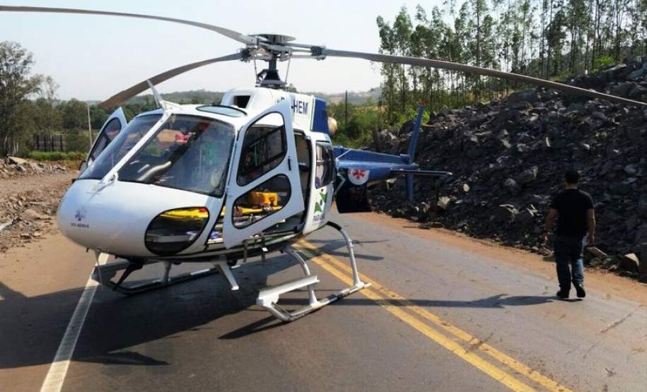 Aeromédico de Cascavel completa quatro anos em funcionamento Aeromédico de Cascavel completa quatro anos em funcionamento