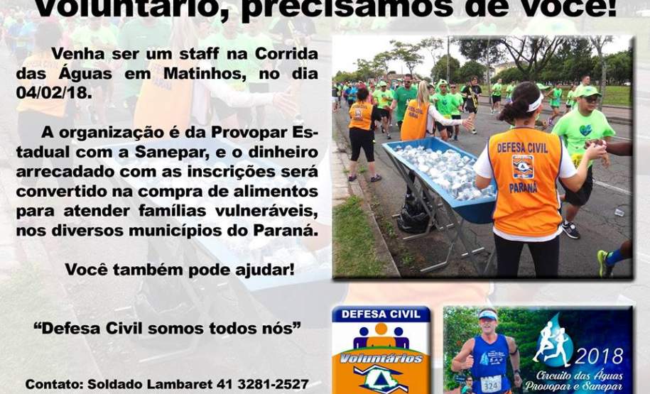 Atenção Voluntários !! Atenção Voluntários !!