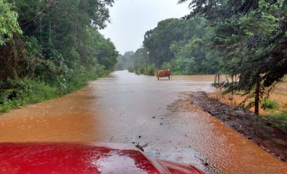Créditos de imagem da COMPDEC de Tibagi