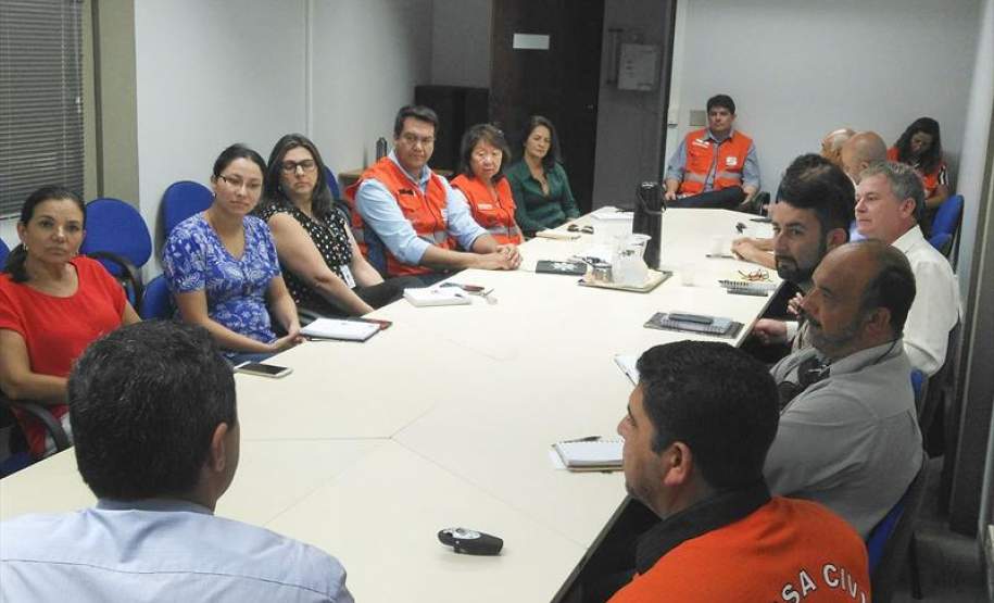 Regionais e Defesa Civil ajustam procedimentos para atender emergências Regionais e Defesa Civil ajustam procedimentos para atender emergências