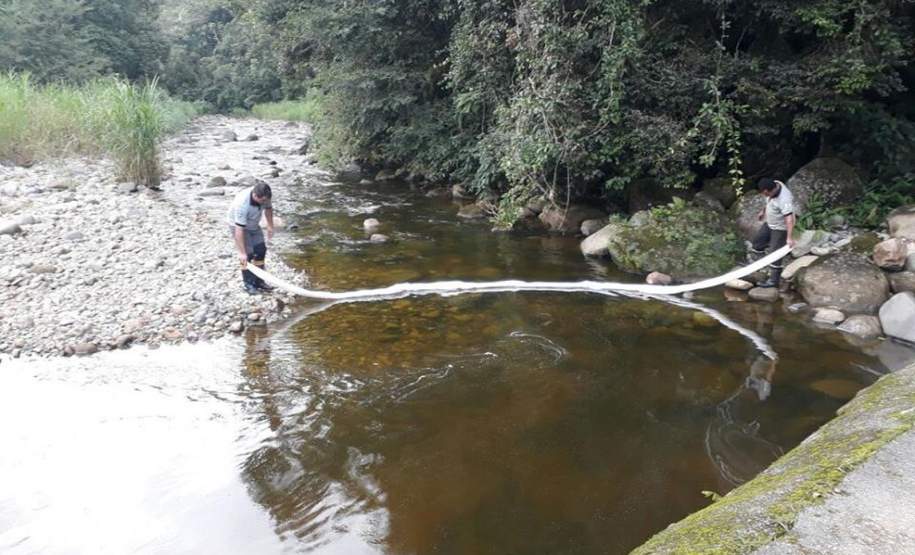 Rio em Guaratuba é interditado como medida de segurança para a população Rio em Guaratuba é interditado como medida de segurança para a população