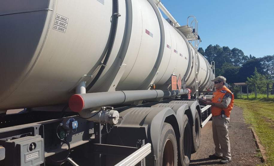 Fiscalização Rodoviária de Produtos Perigosos 13ª CORPDEC.