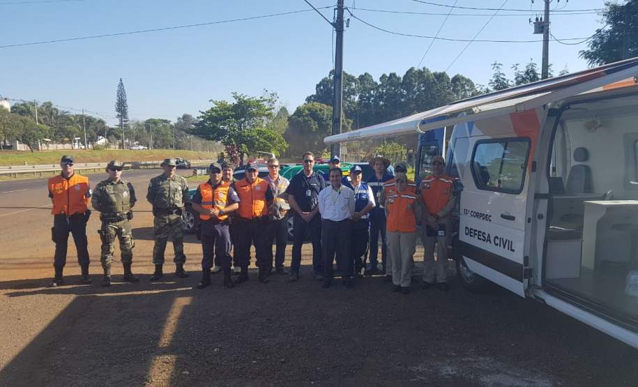 Fiscalização Rodoviária de Produtos Perigosos 13ª CORPDEC.