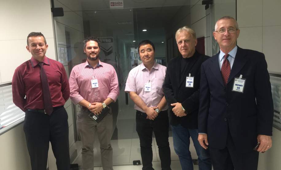 Diretoria do Instituto de Engenharia do Paraná visita a Coordenadoria Estadual de Proteção e Defesa Civil