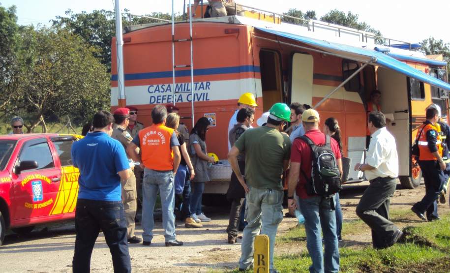 Fotos do treinamento realizado em Alexandra, Paranaguá.