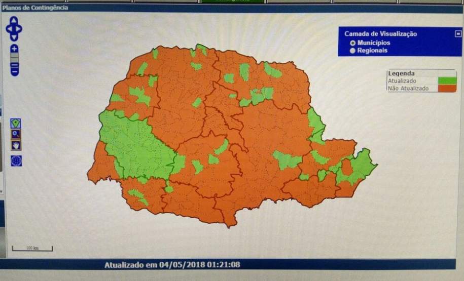 4° GB – Planos de Contingência São Cadastrados com 100% de Êxito
