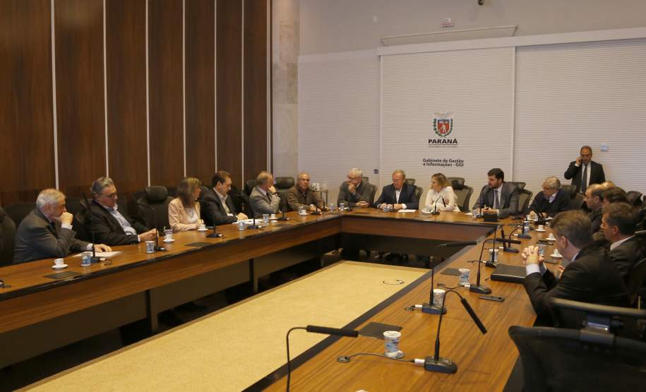 A governadora Cida Borghetti durante reunião nesta quarta-feira(30) no GGI. - Curitiba/Pr, 30.05.2018 - Foto Jonas Oliveira/Governadoria