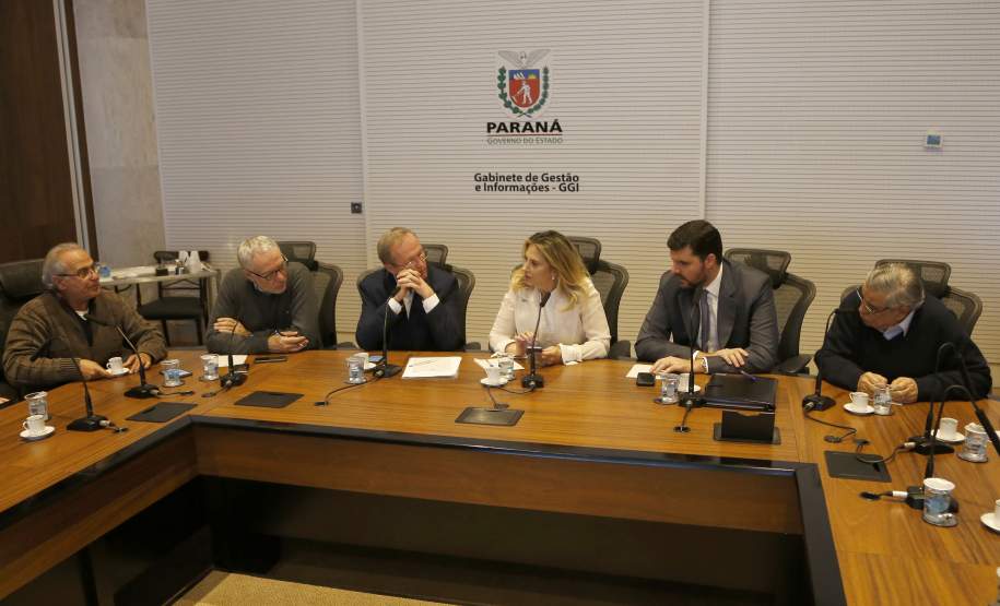 A governadora Cida Borghetti durante reunião nesta quarta-feira(30) no GGI. - Curitiba/Pr, 30.05.2018 - Foto Jonas Oliveira/Governadoria