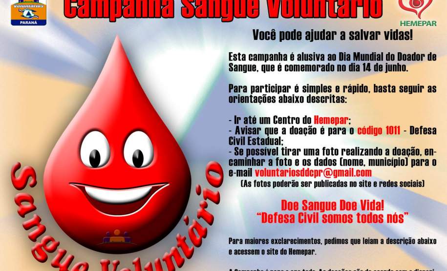 CAMPANHA SANGUE VOLUNTÁRIO CAMPANHA SANGUE VOLUNTÁRIO
