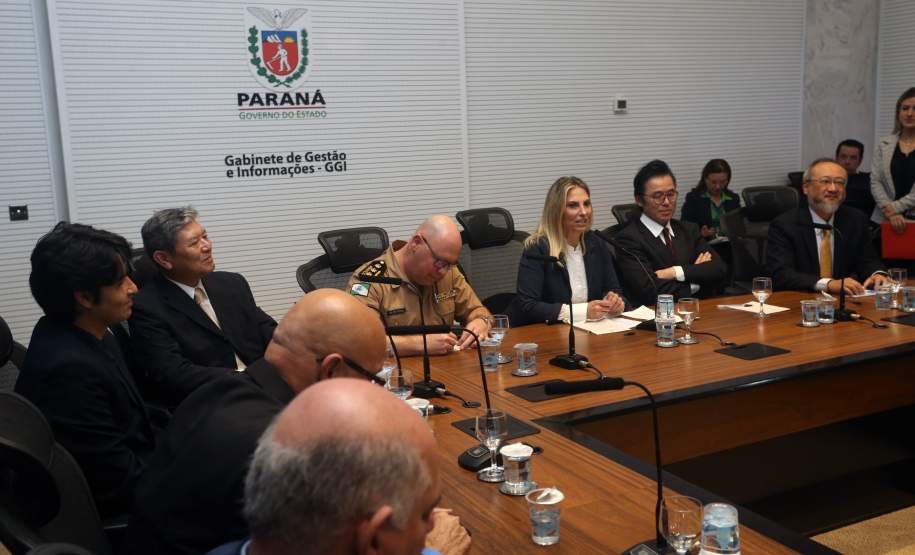 Governadora Cida Borghetti inaugura o radar meteorológico Banda X, que monitorará a Região Metropolitana de Curitiba. O equipamento, que começa a funcionar após período de testes, foi cedido ao Governo do Estado pela Japan Radio Company, por meio de parceria com a Agência de Cooperação do Japão (Jica).Curitiba, 26/06/2018.   Foto: Orlando Kissner/ANPr