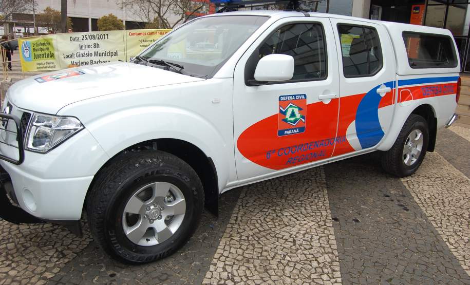 Entrega da Caminhote de Defesa Civil - Fazenda Rio Grande