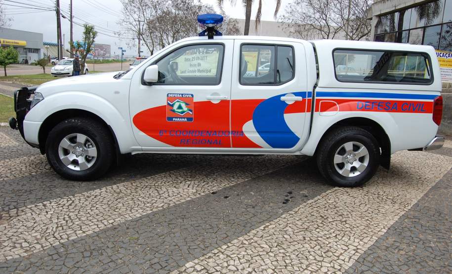 Entrega da Caminhote de Defesa Civil - Fazenda Rio Grande