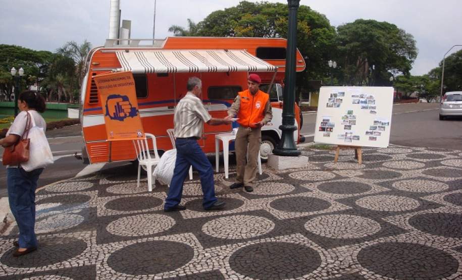 15ª Coordenadoria Regional de Defesa Civil realiza atividades na Semana Nacional de Redução de Desastres