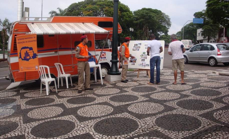 15ª Coordenadoria Regional de Defesa Civil realiza atividades na Semana Nacional de Redução de Desastres