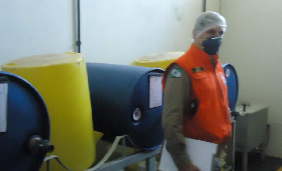 A 13ª COREDEC realizou em Jandaia do Sul mais uma atividade de Fiscalização de Produtos Perigosos