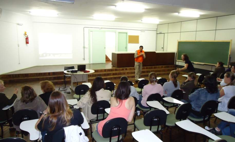 PALESTRA SOBRE DESASTRES