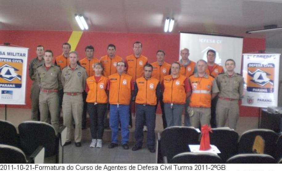 2º Grupamento de Bombeiros forma 11 novos Agentes de Defesa Civil