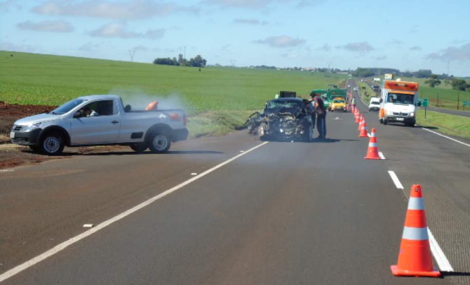 5ª COREDEC – Corpo de Bombeiros de Maringá e concessionária VIAPAR realizam
 simulado de acidente rodoviário com produtos perigosos ( Cloro Gás).