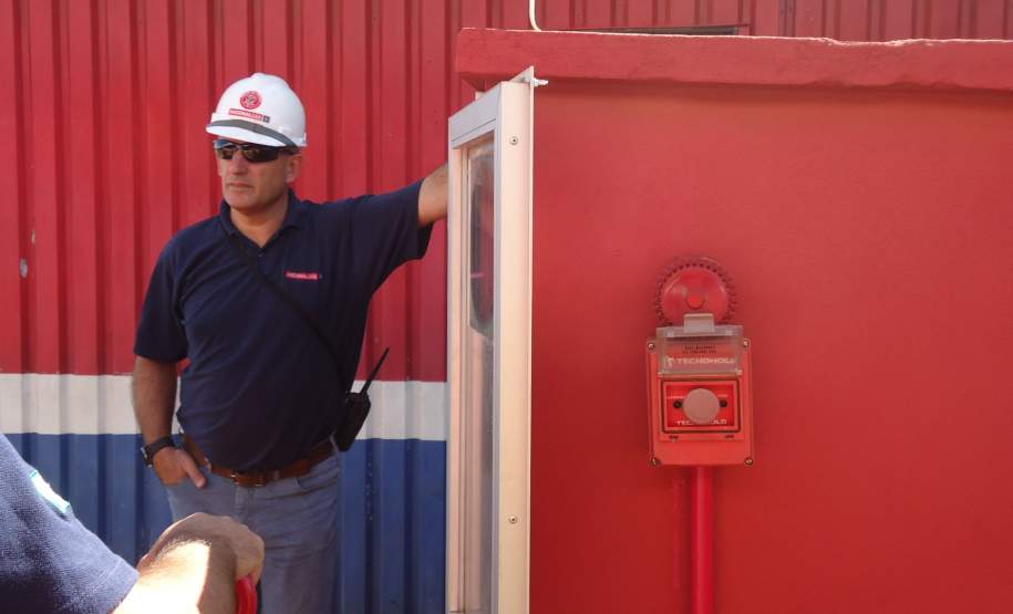 Foi realizado em empresa de Gás LP em Apucarana, mais uma fiscalização de produtos perigosos.