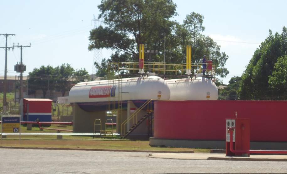 Foi realizado em empresa de Gás LP em Apucarana, mais uma fiscalização de produtos perigosos.