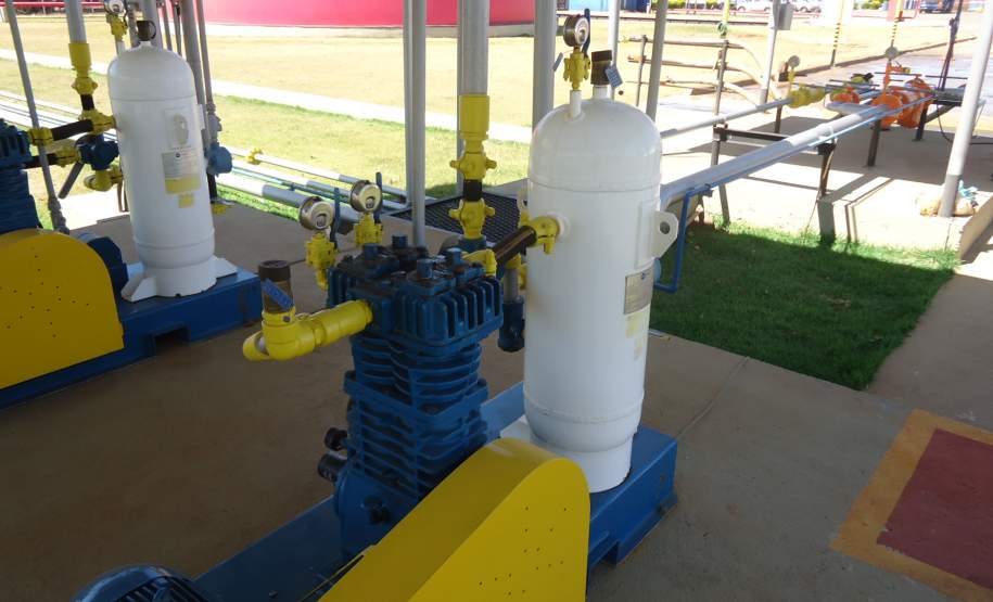 Foi realizado em empresa de Gás LP em Apucarana, mais uma fiscalização de produtos perigosos.