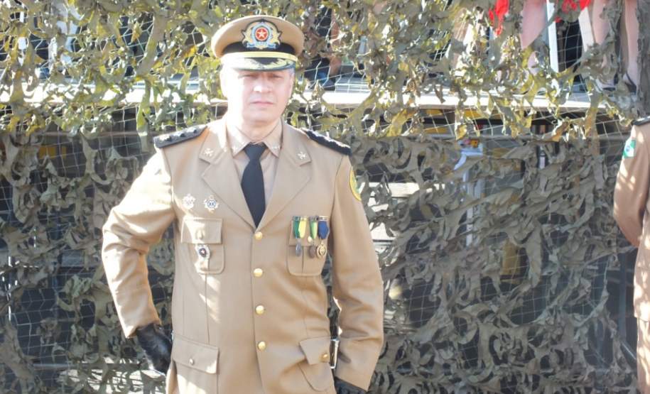 Maj. Cortez Comandante do 5ºSGBI - Guarapuava
