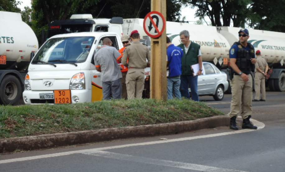 Fiscalização no transporte de produtos perigosos