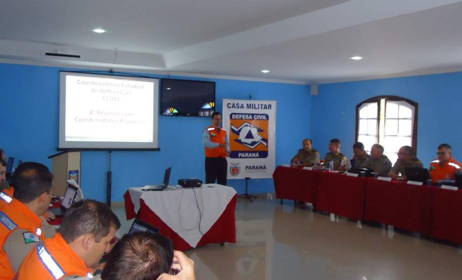 4ª Reunião com Coordenadores Regionais de Defesa Civil.