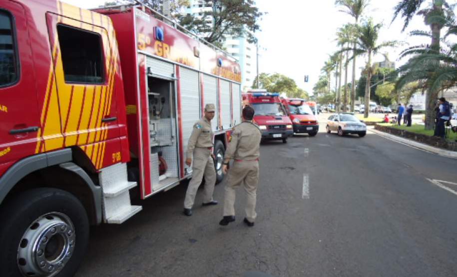 treinamento amuvi "explosão de glp" em Maringá.
