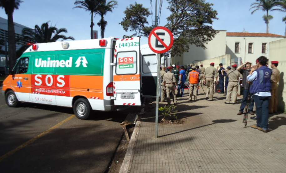 treinamento amuvi "explosão de glp" em Maringá.