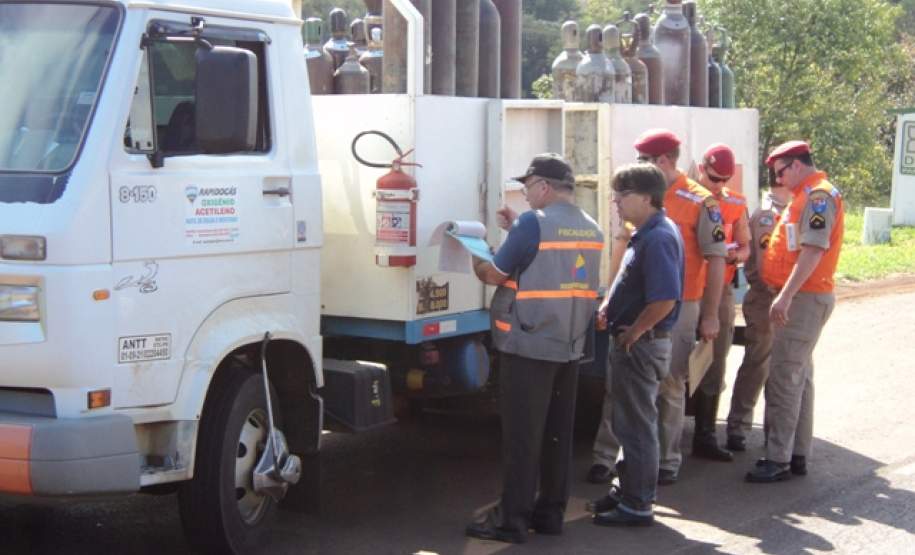 11ª COREDEC – Fiscalização no Transporte Rodoviário de Produtos Perigosos.