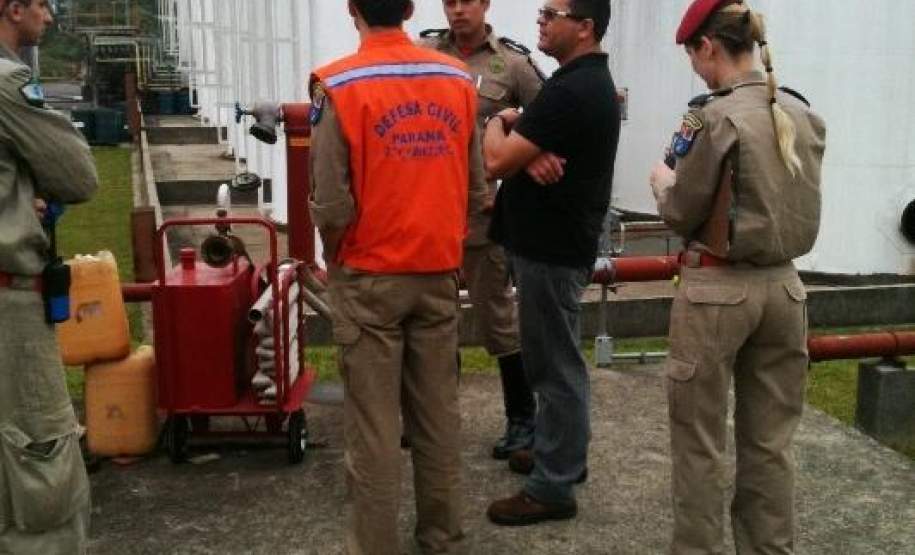 - No dia 20 de Abril de 2012, a 2ª COREDEC  realizou Fiscalização ao Armazenamento de Produtos Perigosos na Empresa Águia Química - Rodovia PR 151 KM 116 - Jd