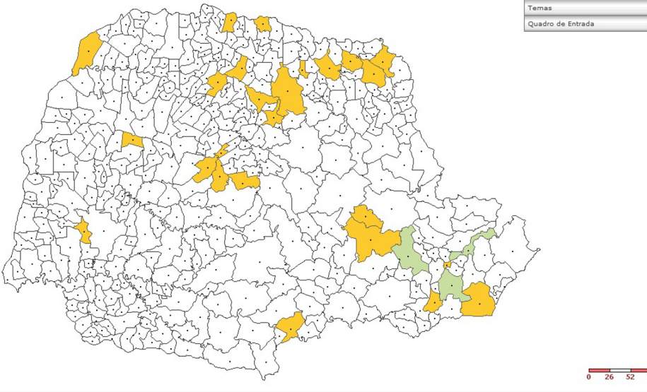 Nas datas de 18 a 20 de junho de 2012, fortes ventos e chuvas voltam a afetar municípios em todo o estado do Paraná. Nas datas de 18 a 20 de junho de 2012, fortes ventos e chuvas voltam a afetar municípios em todo o estado do Paraná.
