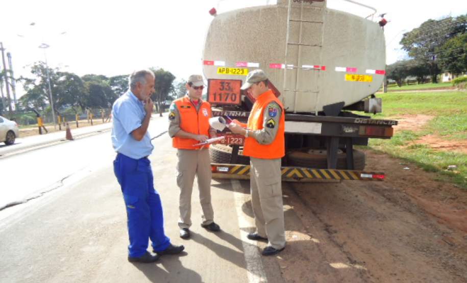 Fiscalização de produtos perigosos em Cianorte  2012,