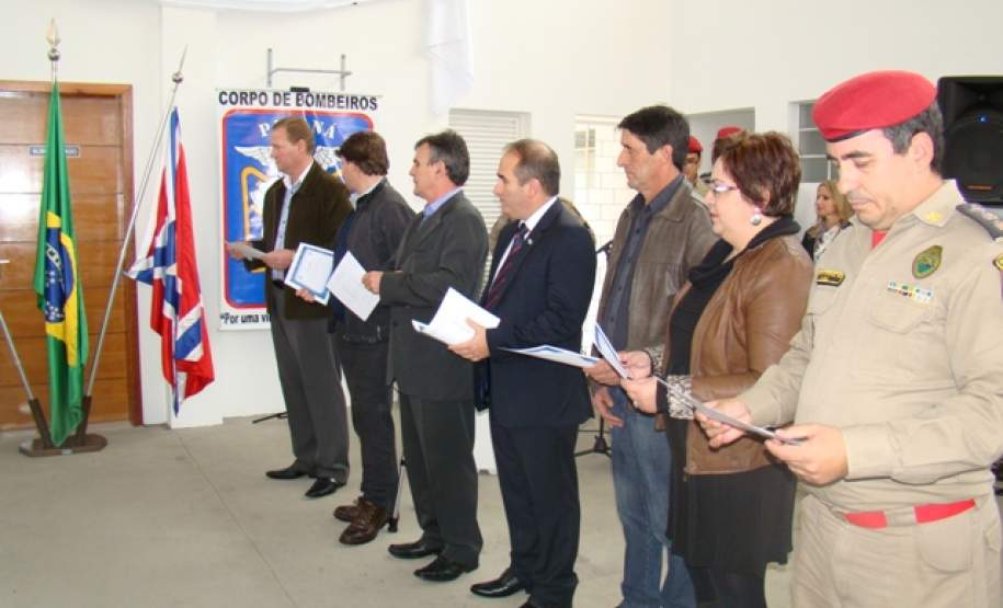 INAUGURAÇÃO DO POSTO DE BOMBEIRO COMUNITÁRIO DE PIÊN