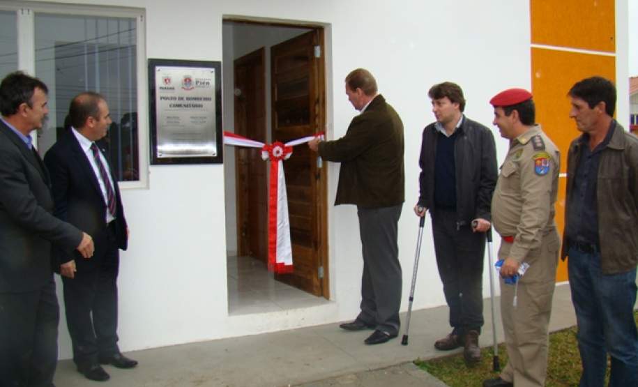INAUGURAÇÃO DO POSTO DE BOMBEIRO COMUNITÁRIO DE PIÊN