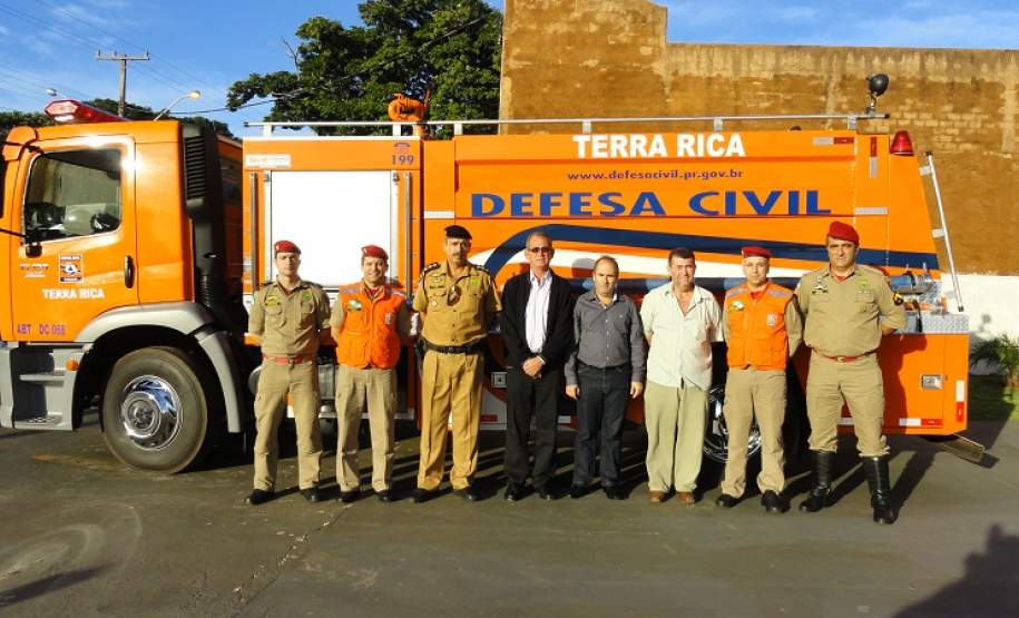 5°COREDEC - INAUGURAÇÃO DO POSTO DE BOMBEIRO COMUNITÁRIO DE TERRA RICA-PR Inauguração do Posto de Bombeiro Comunitário de Terra Rica
