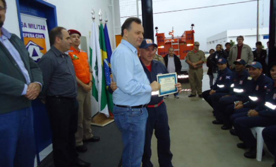 5ª COREDEC-Inauguração do Posto de Bombeiro Comunitário de  Ubiratã.