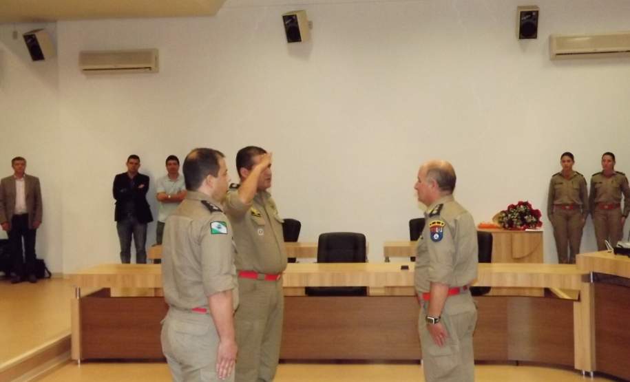 Momento da Passagem de Comando. Momento da Passagem de Comando.