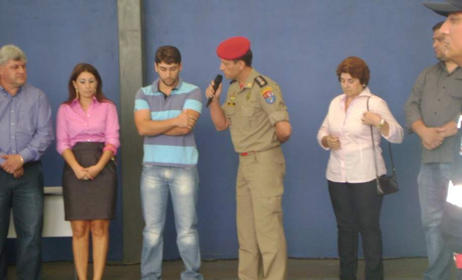 Inauguração do Bombeiro Comunitário de Corbélia