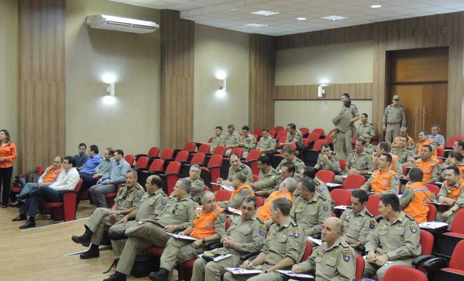 Reunião dos Coordenadores Regionais de Defesa Civil em Francisco Beltrão.