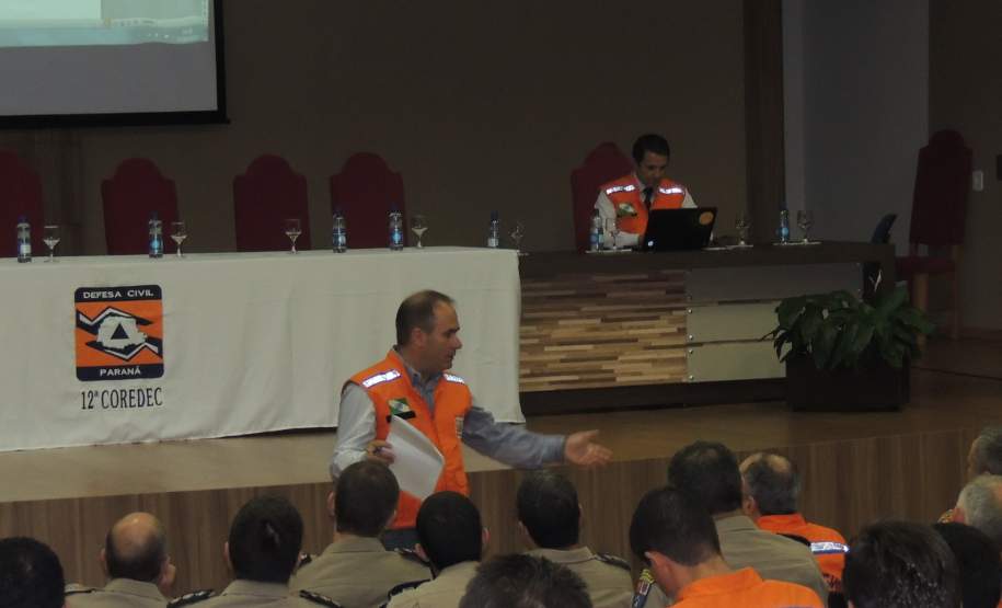 Reunião dos Coordenadores Regionais de Defesa Civil em Francisco Beltrão.