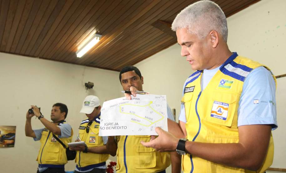 A Coordenadoria Estadual de Defesa Civil participa junto a Secretaria Nacional de Defesa Civil do treinamento de prevenção a desastres naturais em Sergipe.