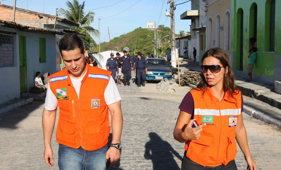 A Coordenadoria Estadual de Defesa Civil participa junto a Secretaria Nacional de Defesa Civil do treinamento de prevenção a desastres naturais em Sergipe.