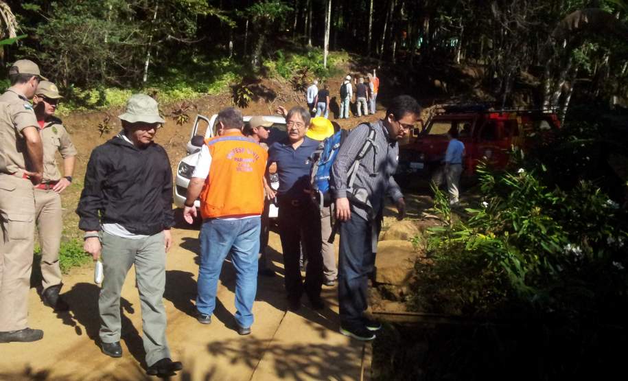 Coordenadoria Estadual de Defesa Civil (Cedec) e 8º Grupamento de Bombeiros (8º GB) recebem comitiva do Japão para estudo na área de monitoramento alerta e alarme.