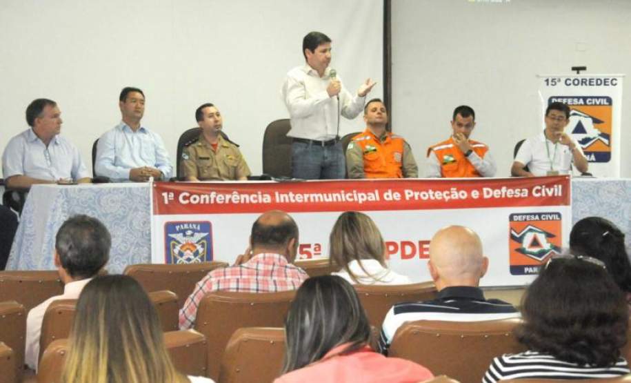 A 15ª CORPDEC – COORDENADORIA REGIONAL DE PROTEÇÃO E DEFESA CIVIL REALIZOU A 1ª CONFERÊNCIA INTERMUNICIPAL DE PROTEÇÃO E DEFESA CIVIL A 15ª CORPDEC – COORDENADORIA REGIONAL DE PROTEÇÃO E DEFESA CIVIL REALIZOU A 1ª CONFERÊNCIA INTERMUNICIPAL DE PROTEÇÃO E DEFESA CIVIL