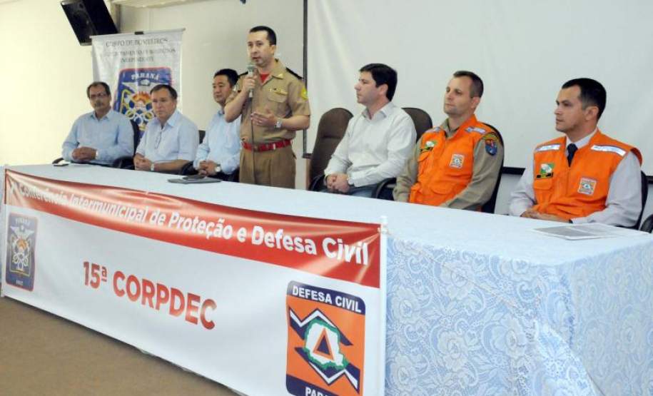 A 15ª CORPDEC – COORDENADORIA REGIONAL DE PROTEÇÃO E DEFESA CIVIL REALIZOU A 1ª CONFERÊNCIA INTERMUNICIPAL DE PROTEÇÃO E DEFESA CIVIL A 15ª CORPDEC – COORDENADORIA REGIONAL DE PROTEÇÃO E DEFESA CIVIL REALIZOU A 1ª CONFERÊNCIA INTERMUNICIPAL DE PROTEÇÃO E DEFESA CIVIL