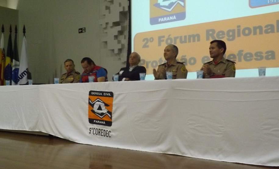 2º Fórum Regional de Proteção e Defesa Civil da 5ª CORPDEC